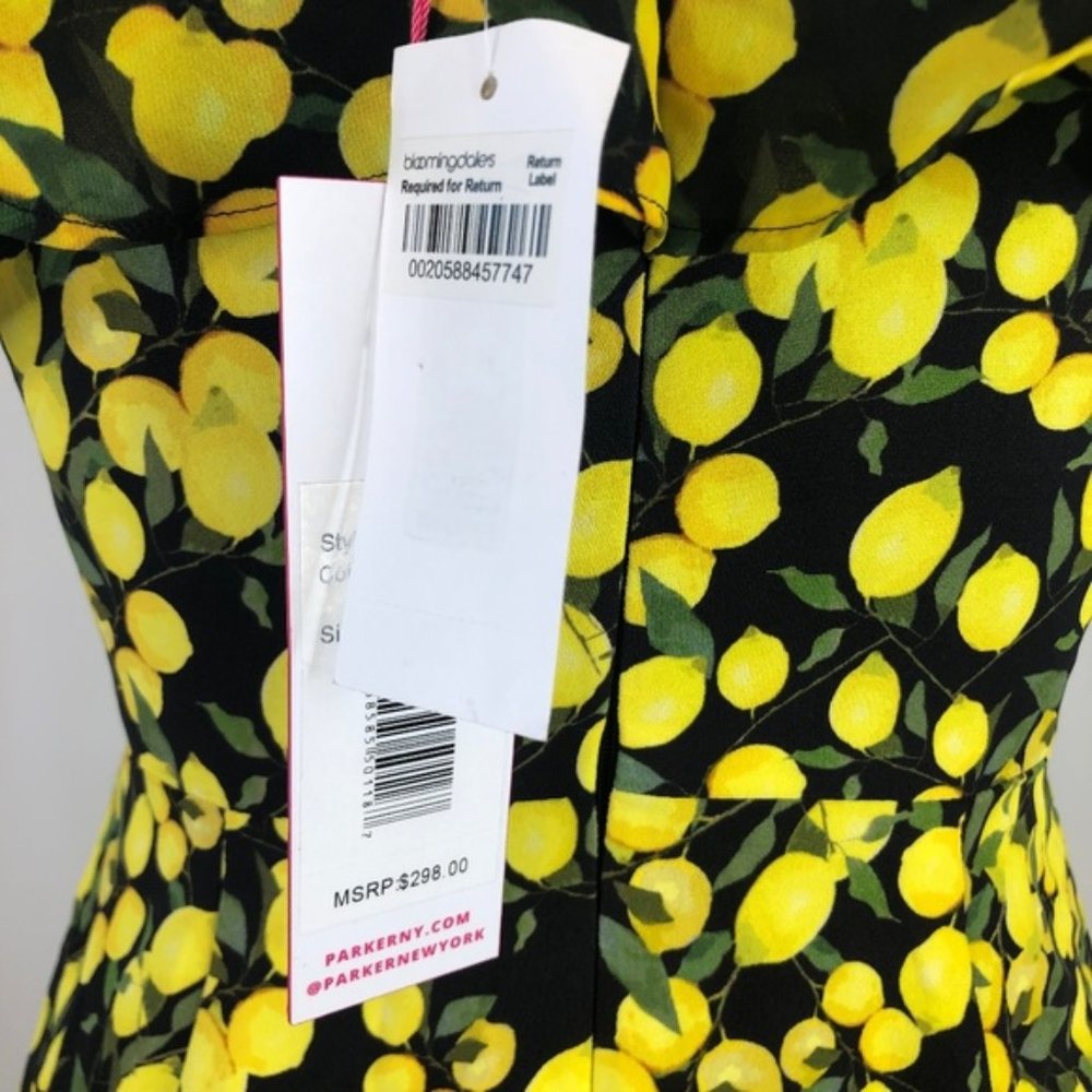 NWT PARKER Erica Ruffle Mini Dress #DD13 - Picture 6 of 8